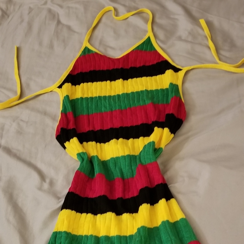 Rastafari design dress